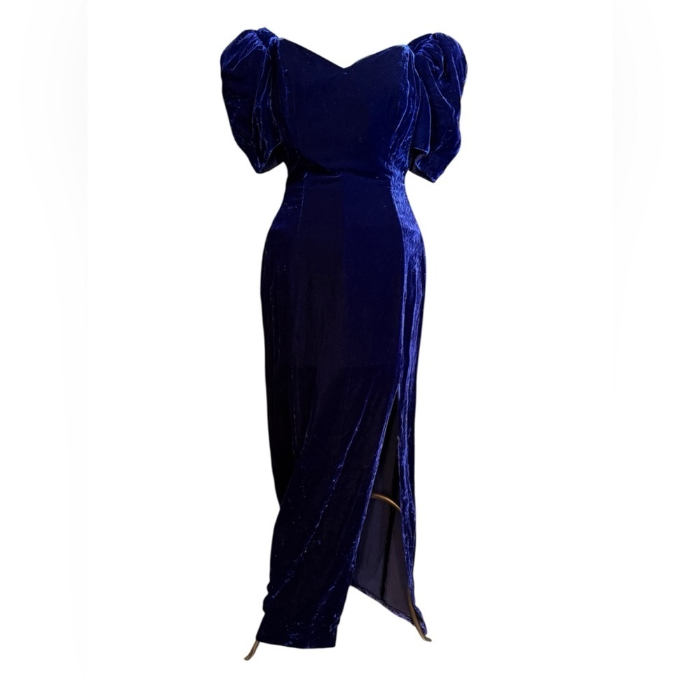 Vintage nu-mode velvet dress, small/medium